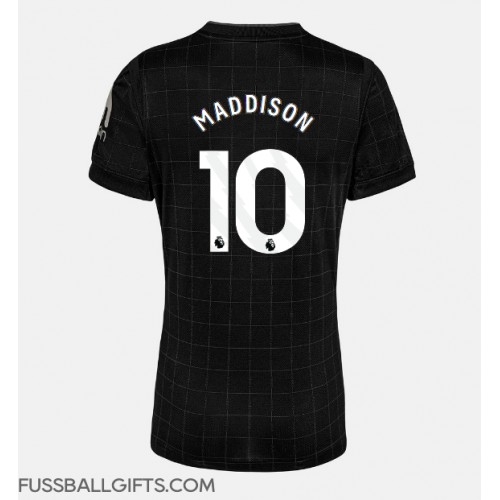 Tottenham Hotspur James Maddison #10 Fußballbekleidung Auswärtstrikot Damen 2025-26 Kurzarm